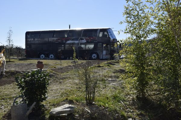 Un voyage en bus dans le sud de la France .