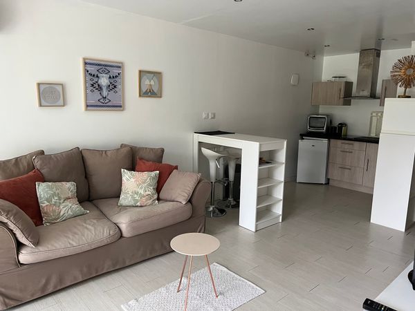 Studio en rez de villa