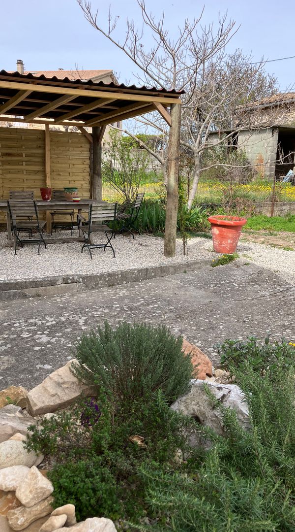 L’appartement avec pergola
