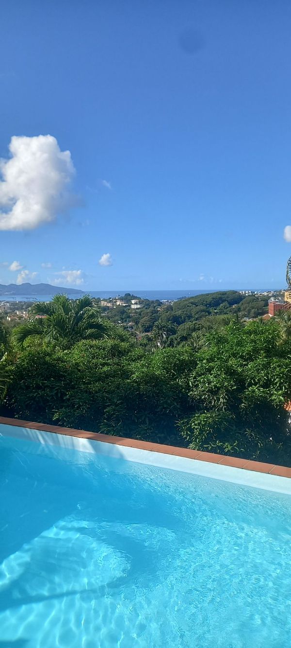 La maison de Brigitte et Mathieu en Martinique
