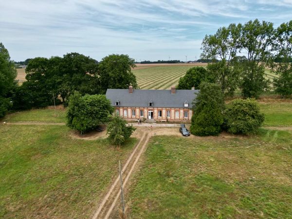 La maison d'Eric, Henrike, Rio et Corto en Normandie