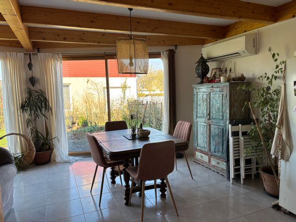 La maison de Cath se situe en campagne aux abords de Granville.