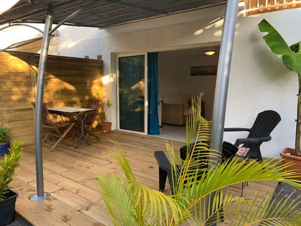 L'appartement en rez de jardin de Karine et Frédéric