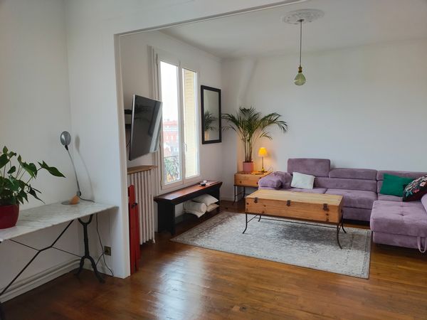 L'appartement lumineux du dernier étage