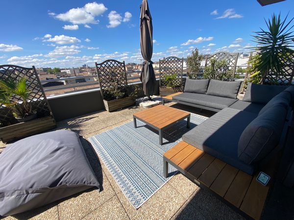 Bordeaux Centre - Penthouse terrasse vue 360