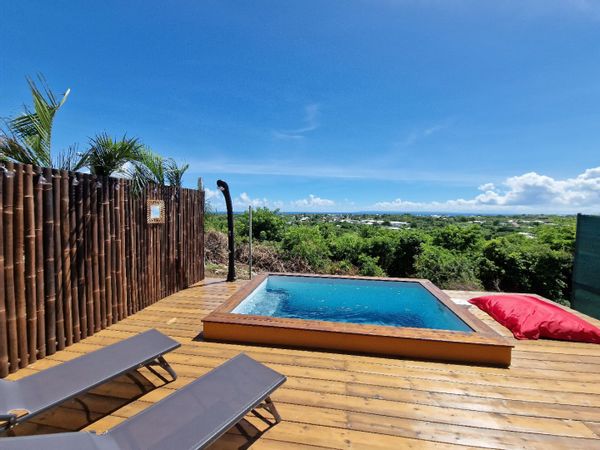 Maison de Nolwenn et Gérard ' Le Jeïpur "Vue mer Piscine privée