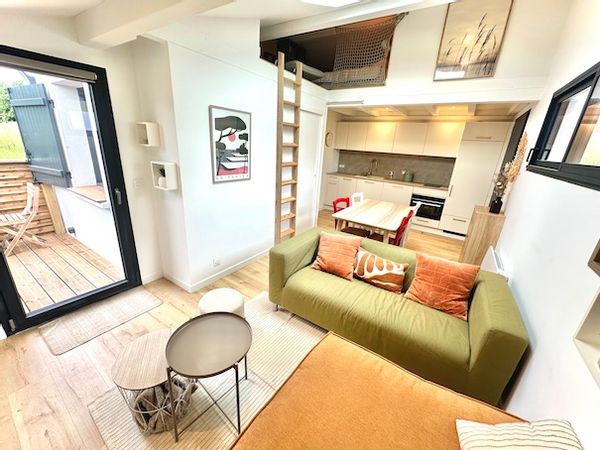 Maisonnette individuelle T2 Bis  Neuf, Charme, Calme et Campagne