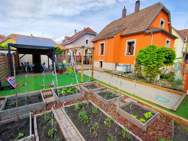 Pétanque et barbecue a Strasbourg - chez Margot et Thomas