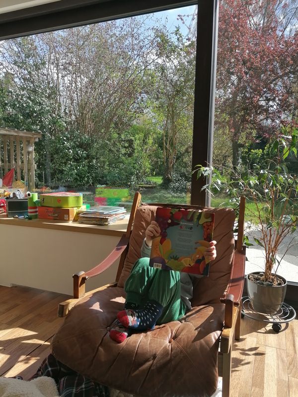 Belle maison 3façades entourée d'arbres, à la fois à la campagne et à 20min à peine du centre de Bxl