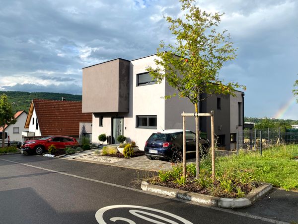 Maison contemporaine avec toit terrasse