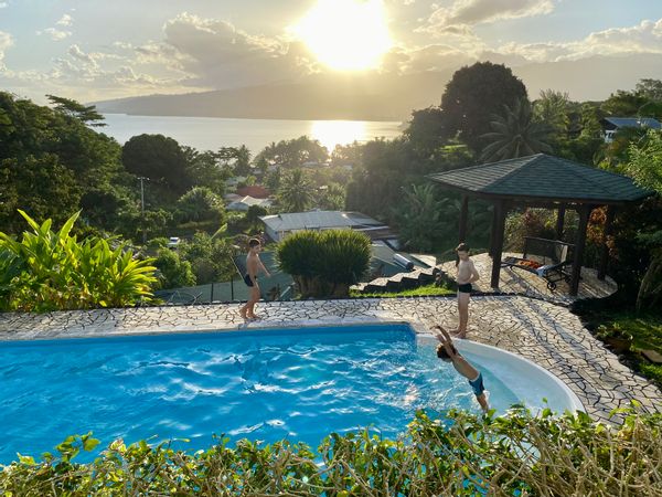 Une maison au paradis