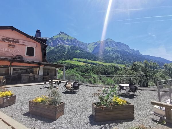 Magnifique vue sur les montagnes