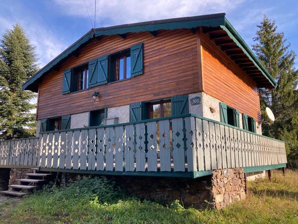 Chalet vert des Monts d'Olmes