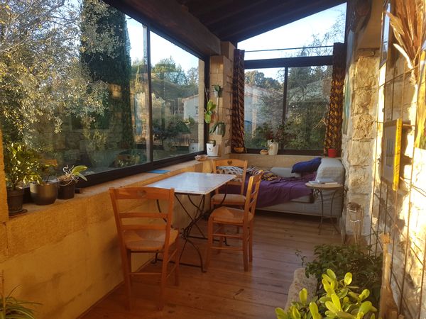 La maison d'Estelle et Jean-François près d'Uzès