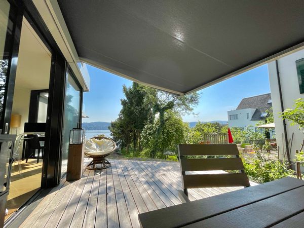 Zurich - Appartement moderne, calme et central au bord du lac avec vue sur les Alpes