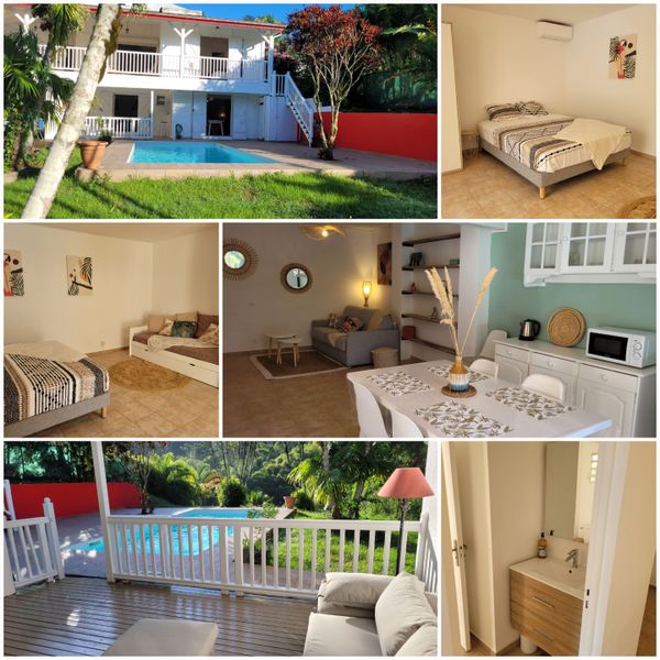 Bas de villa guadeloupe, petit bourg.