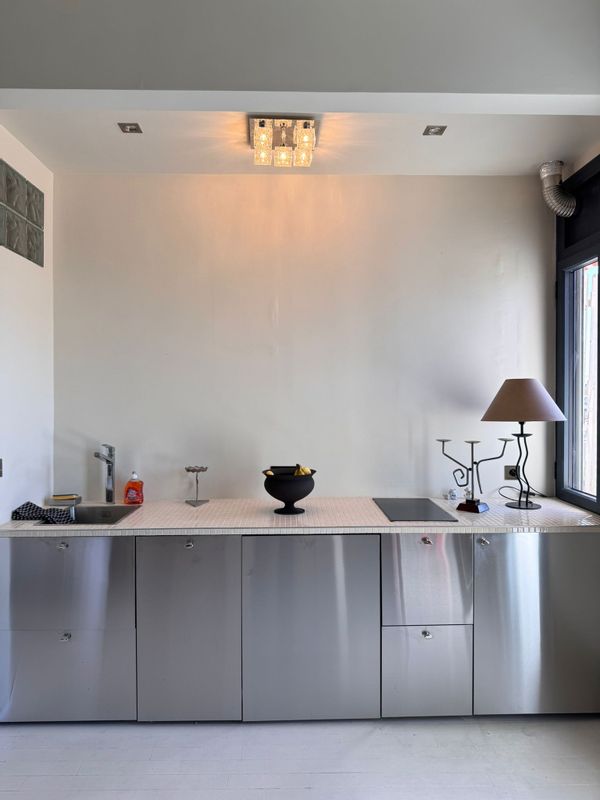 Bright Designer Studio with Terrace in the Heart of Paris