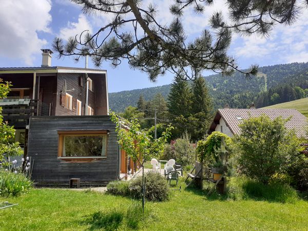 Chalet de Albane, Benoit, Youn, Elouen et Noé