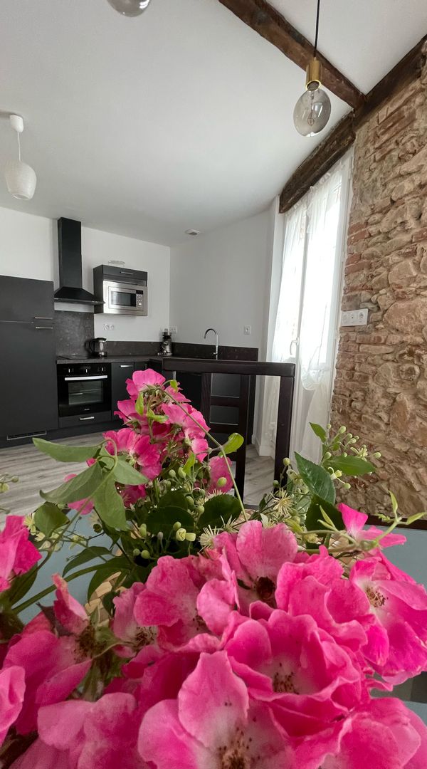 Le pont saint Roch Un joli logement lumineux avec garage sous l’appartement.