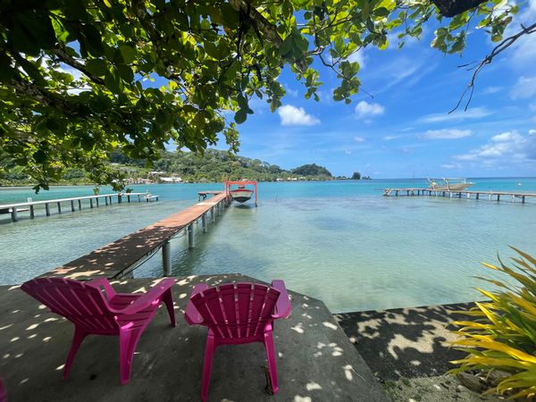 La maison de Noémie et Benjamin à Raiatea