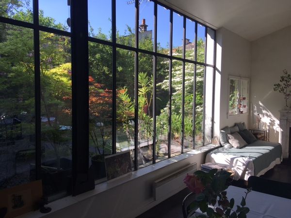 Maison atypique aux portes de Paris : la campagne en ville