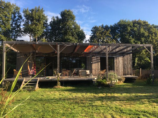 maison écologique au calme