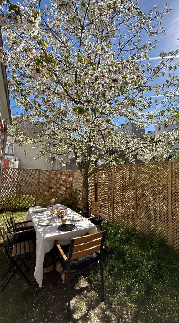 Super rare flat with garden