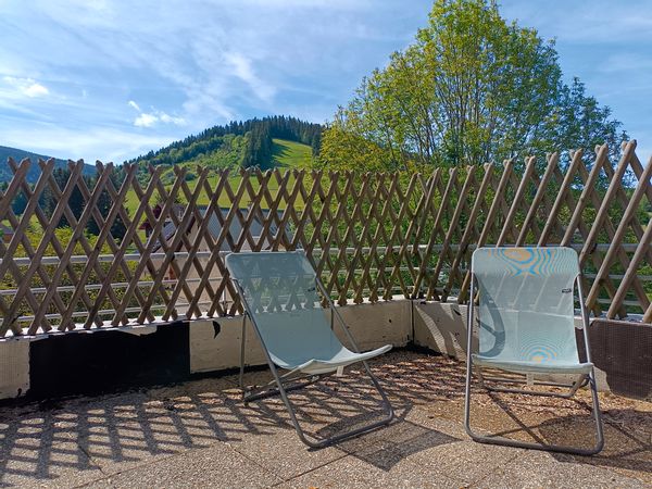 Appartement 3 chambres Autrans avec grande terrasse plein sud