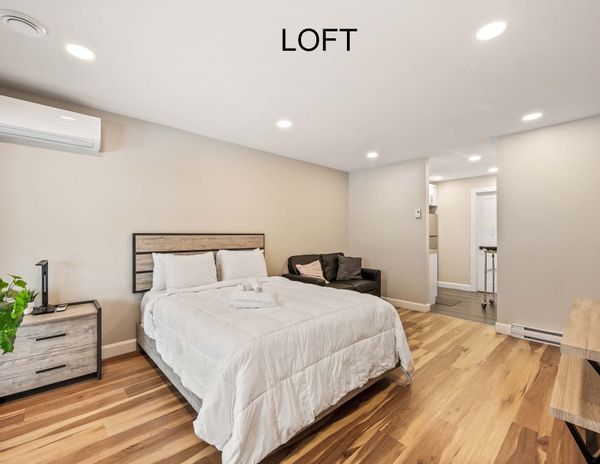 Loft avec vue sur le fleuve
