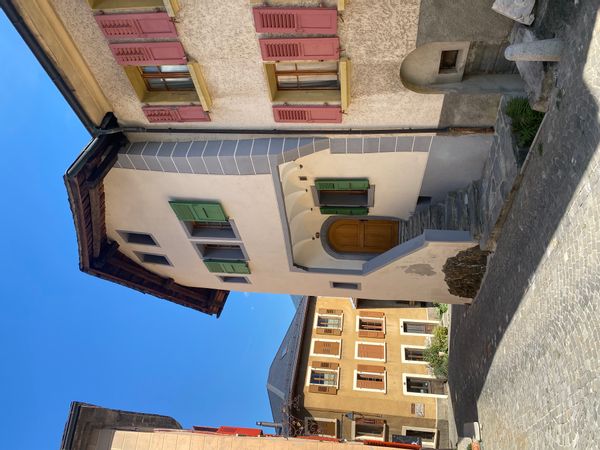 Maison classée en plein coeur du Valais