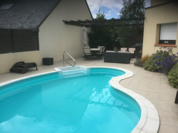 La maison pouvant accueillir deux familles