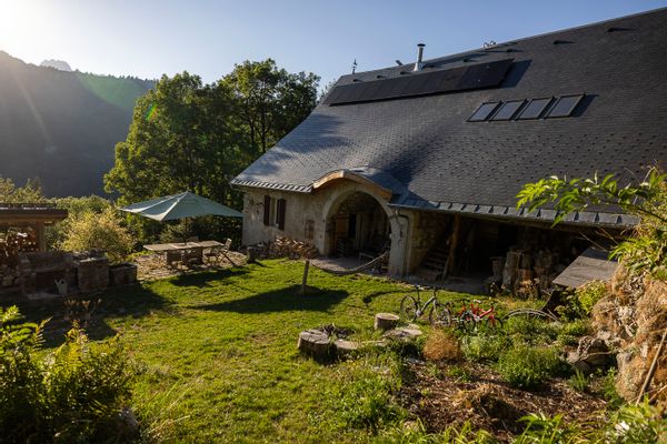 Vieille ferme dans le Vercors