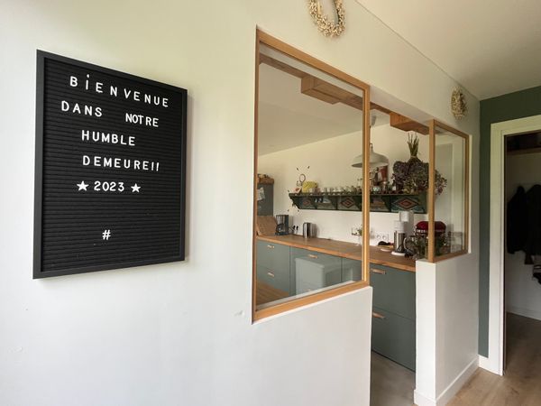 Grande maison en pierre en Normandie