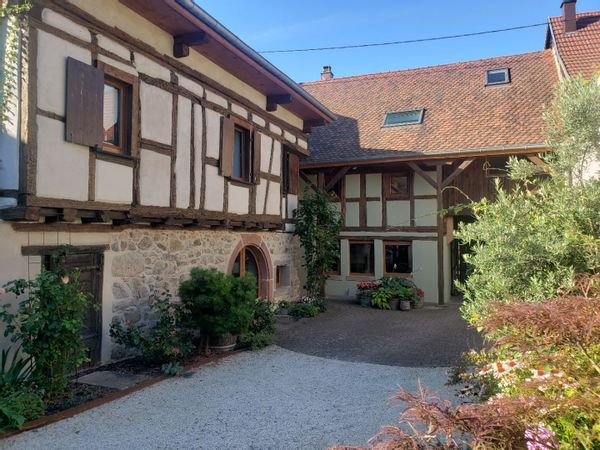 Maison alsacienne entre Strasbourg et Colmar