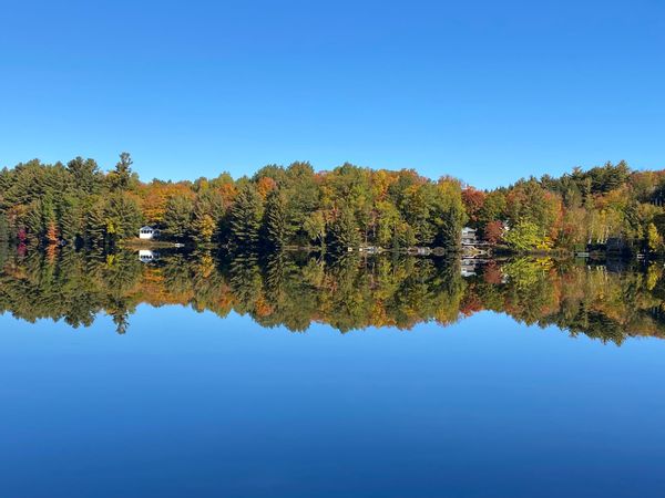 Maison au bord du lac