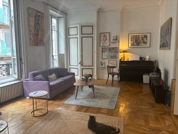 Appartement familial dans un quartier central et élégant, à 5 min à pied de la place Bellecour!