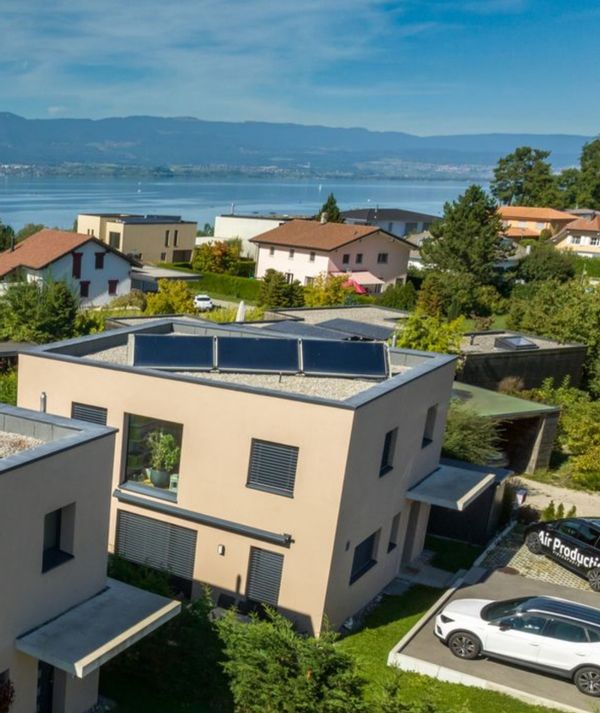 The Swiss lake house