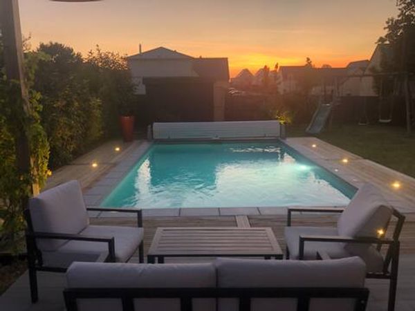 La maison  avec Piscine à 10' de Rennes, 30' de Dinan, 35' de St Malo et 50' du Mont St Michel