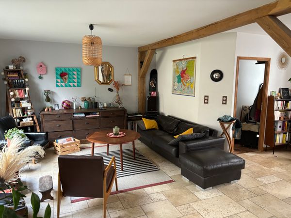 Maison rose