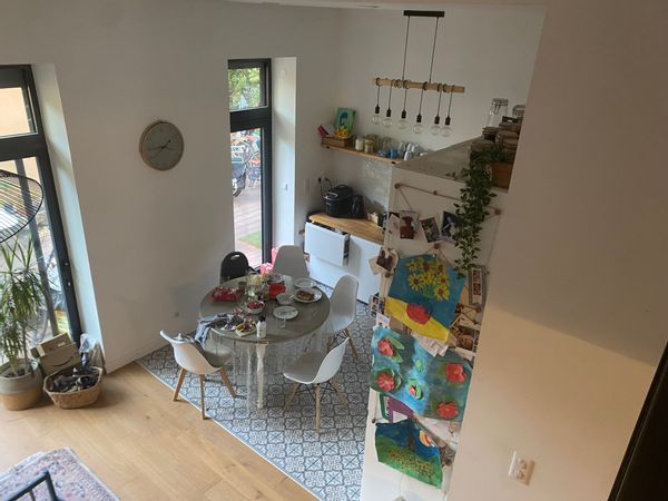 Appartement lumineux avec jardin privatif. L'idéal pour une famille pour découvrir Lyon