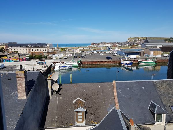 La Nacelle : Vue port et mer