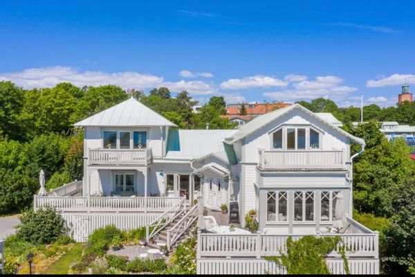Maison suédoise à Vaxholm !