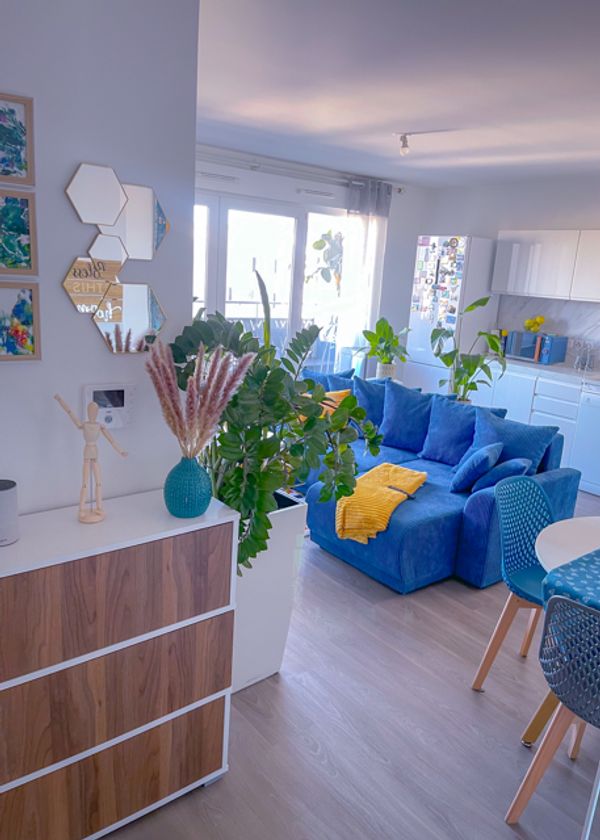 Appartement 2 chambres au pied du métro parisien