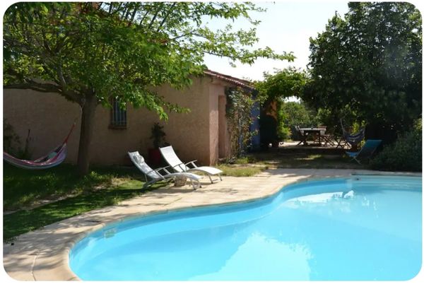 La maison de Caroline et Nicolas en sud luberon