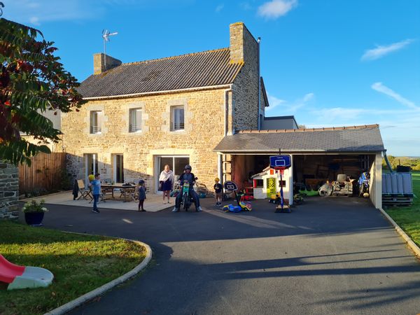 La maison de Maxime et Agathe, entre mer et campagne