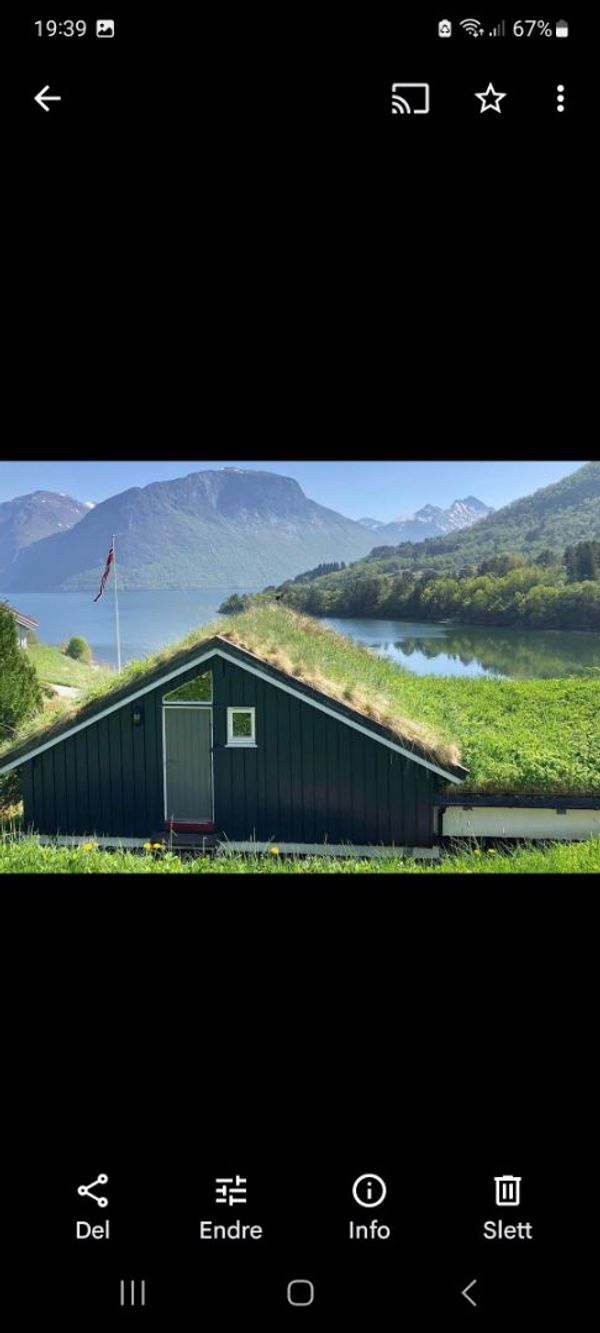 Romsdal house by the fjord