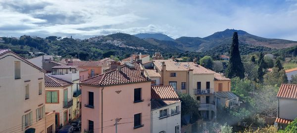 Appartement Banyuls-sur-Mer, terrasse avec vue sur les Albères