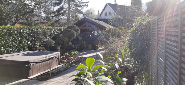 Maison lac et montagne