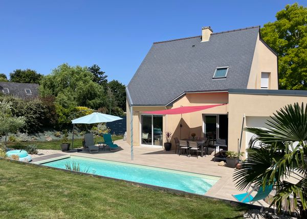 Maison avec piscine aux portes du pays de Brocéliande - Chez Law & Sam