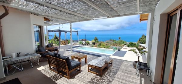 Comfortable Ocean view villa in a mountainous atmosphere, peacefull and breathtaking panorama